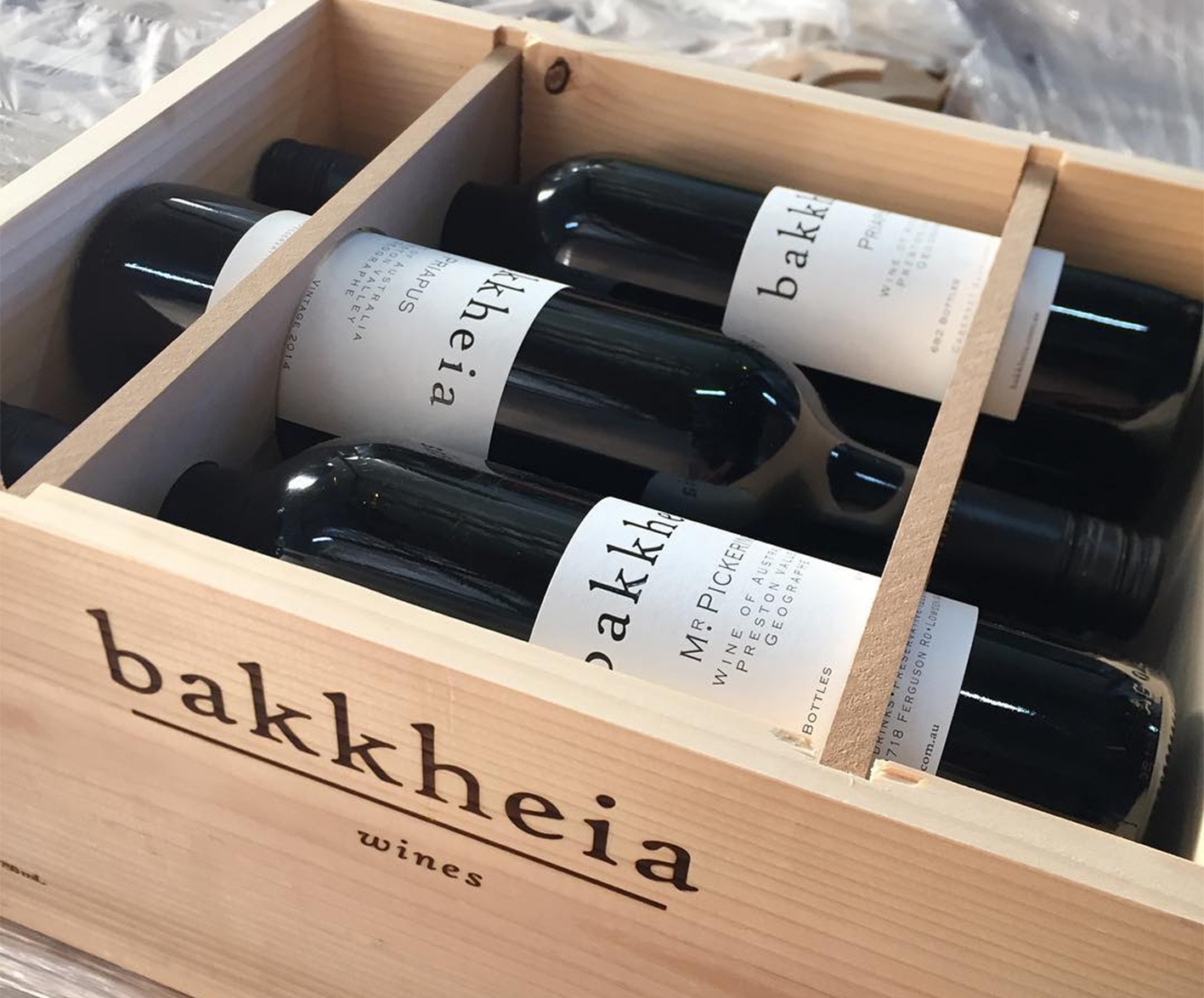 Bakkheia Wine in the Bunbury Geographe
